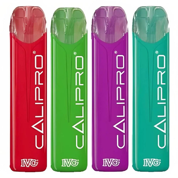 IVG Calipro 600 Puff Disposable Vape Pod Device 20mg - Box of 10 - Berries Watermelon -Vapeuksupplier