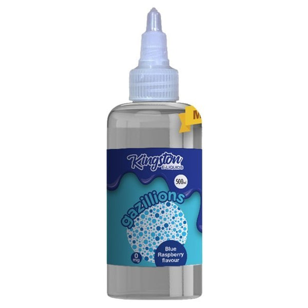 Kingston E-liquids Gazllions 500ml Shortfill - Blue Rasberry -Vapeuksupplier