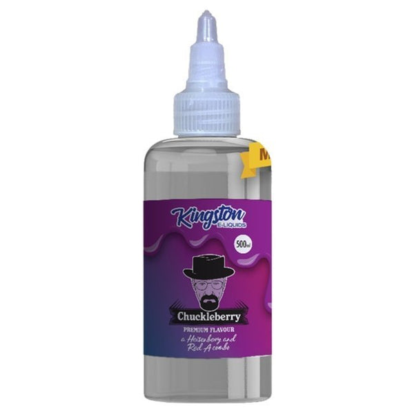Kingston E-liquids Zingberry Range 500ml Shortfill - Chuckleberry -Vapeuksupplier