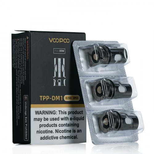 VOOPOO TPP-DM1 Coil 0.15ohm 3PCS/Pack - -Vapeuksupplier